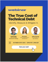 The True Cost of Technical Debt: Identify, Measure & Mitigate It | Webinar