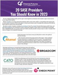 The Top 20 SASE Providers to Know in 2023