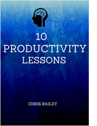 10 Productivity Lessons