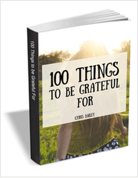 100 Things to be Grateful For