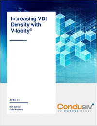 Increasing VDI Density with V-locity