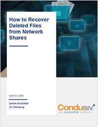 How to Recover Deleted Files from Network Shares