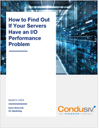 Do Your Servers Have an I/O Performance Problem?