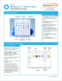 Microsoft Windows 11: What's New - Quick Reference Card