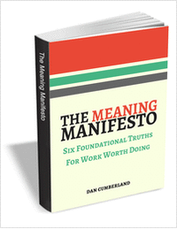 The Meaning Manifesto - Six Foundational Truths for Work Worth Doing