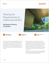 Meeting the Requirements of California's SB 553: Workplace Violence Prevention