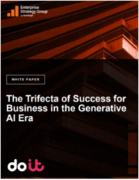 The Trifecta of Success for Business in the Generative AI Era