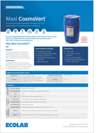 Maxi Cosmovert Product Brochure