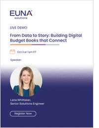 From Data to Story: Building Digital Budget Books that Connect