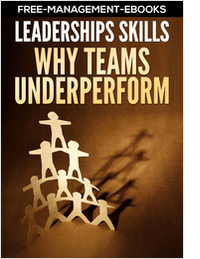 Why Teams Underperform - Developing Your Leadership Skills