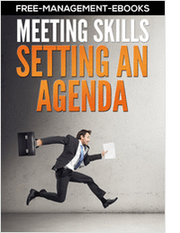 Setting an Agenda -- Developing Your Meeting Skills