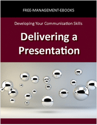 Delivering a Presentation: Developing Your Communication Skills