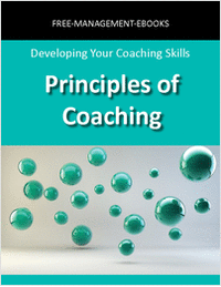 Principles of Coaching -- Developing Your Coaching Skills