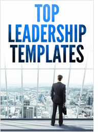 Top 7 Leadership Templates and Checklists