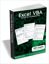 Excel VBA Notes for Professionals