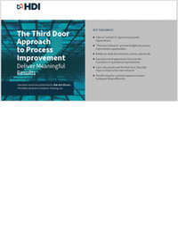 The Third Door Approach to Process Improvement