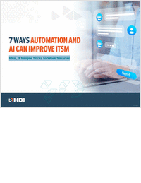 7 Ways Automation And AI Can Improve ITSM