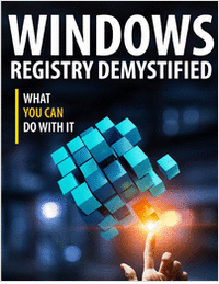 Windows Registry Demistified