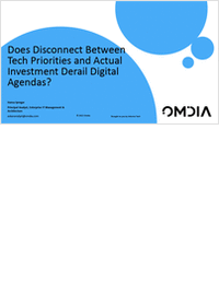 Does Disconnect Between Tech Priorities and Actual Investment Derail Digital Agendas?