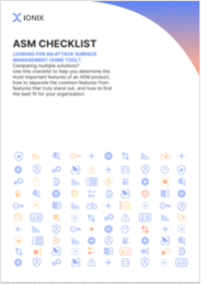 ASM Solution Checklist: Technical Requirements for Security Leaders