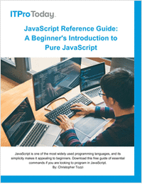 JavaScript Reference Guide: A Beginner's Introduction to Pure JavaScript