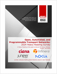 Open, Automated, and Programmable Transport Networks: 2024 Heavy Reading Survey