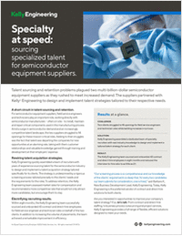 Specialty at speed: sourcing specialized talent for semiconductor equipment suppliers