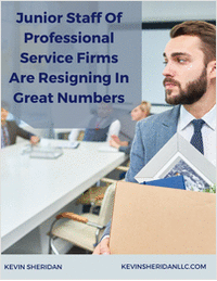 Junior Staff Of Professional Service Firms Are Resigning In Great Numbers