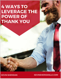 4 Ways to Leverage the Power of Thank You