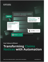 From Tedious to Efficient: Transforming Claims Notices with Automation