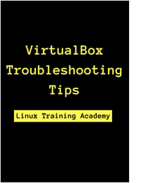 VirtualBox Troubleshooting Tips