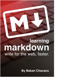 Learning Markdown -- write for the web, faster