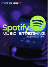 Spotify Music Streaming: The Unofficial Guide