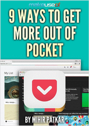 9 Ways to Get More Out of Pocket