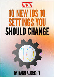 10 New iOS 10 Settings You Should Change