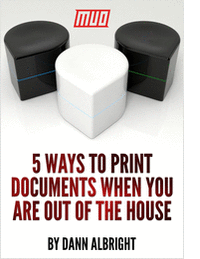 5 Ways to Print Documents When You Are Out of the House