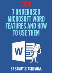 7 Underused Microsoft Word Features and How to Use Them