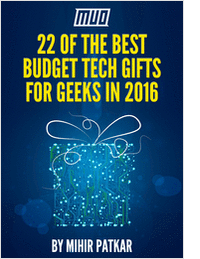 22 of the Best Budget Tech Gifts for Geeks in 2016