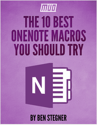 The 10 Best OneNote Macros You Should Try