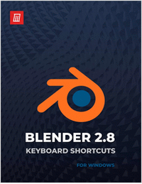 Blender 2.8 Keyboard Shortcuts for Windows