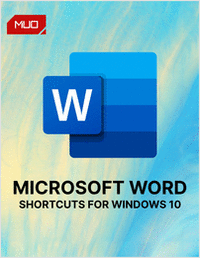 Microsoft Word Keyboard Shortcuts for Windows