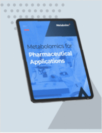 Metabolomics for Pharmaceutical Applications - Volume 1