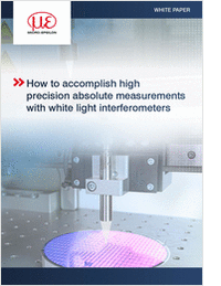 High Precision Absolute Measurements with White Light Interferometers