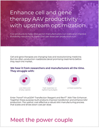 How To Get the Most From Your AAV Manufacturing Process