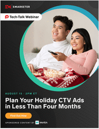 Planning Your Holiday CTV Campaign (In Less Than Four Months)