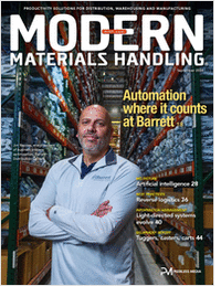 Modern Materials Handling: Automation where it counts at Barrett