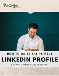 How To Write the Perfect LinkedIn Profile