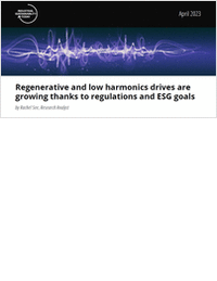 Regenerative and low harmonics drives are growing