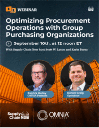 Optimizing Procurement Operations with Group Purchasing Organizations