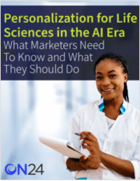 Personalization for Life Sciences in the AI Era: What marketers need to know and what they should do